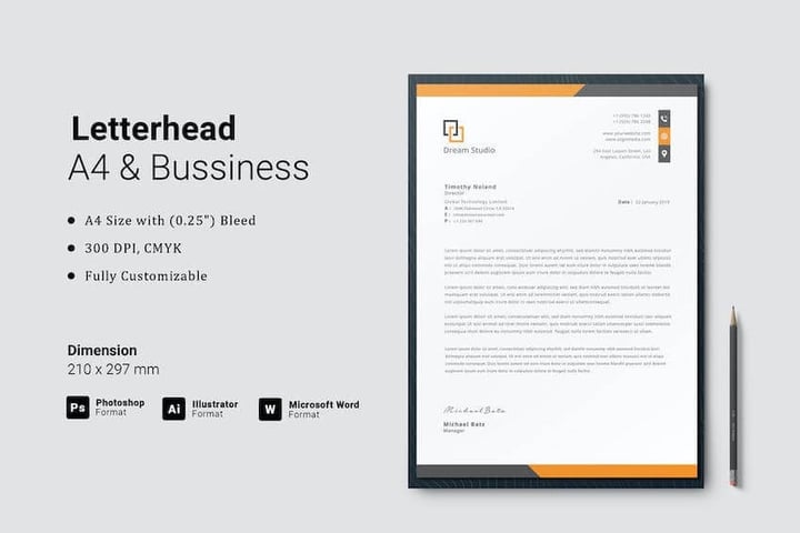 How to Quickly Create Letterheads in Microsoft Word Format Envato Tuts+